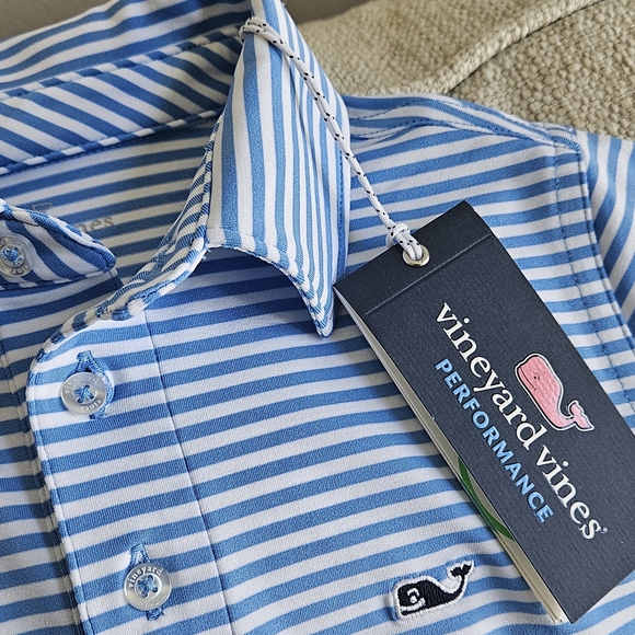 Vineyard Vines Other - Vineyard Vines Blue Striped Boy's Shirt